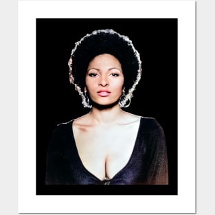 Pam Grier Potrait Posters and Art